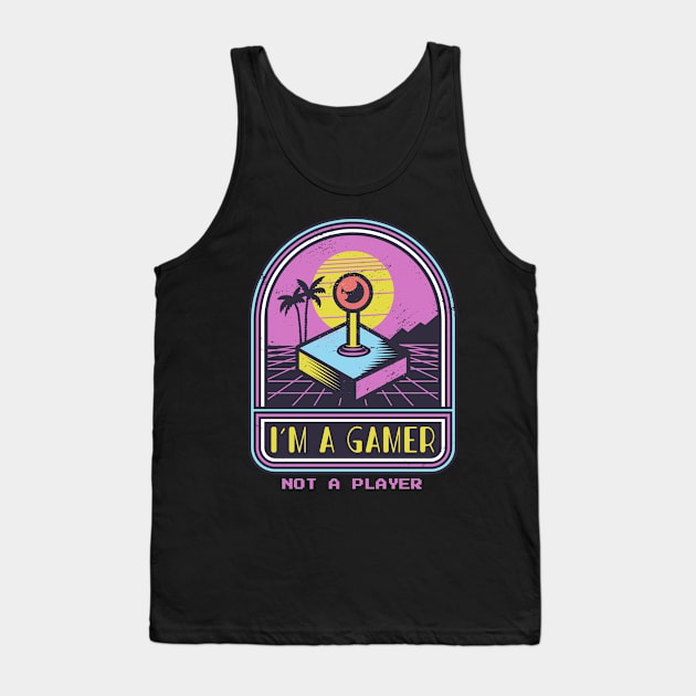 Im not a player im a gamer, Tank Top by JayD World